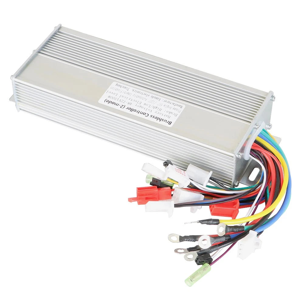 DC Motor Speed Controller for Electric E-bike Scooter (48V–72V)