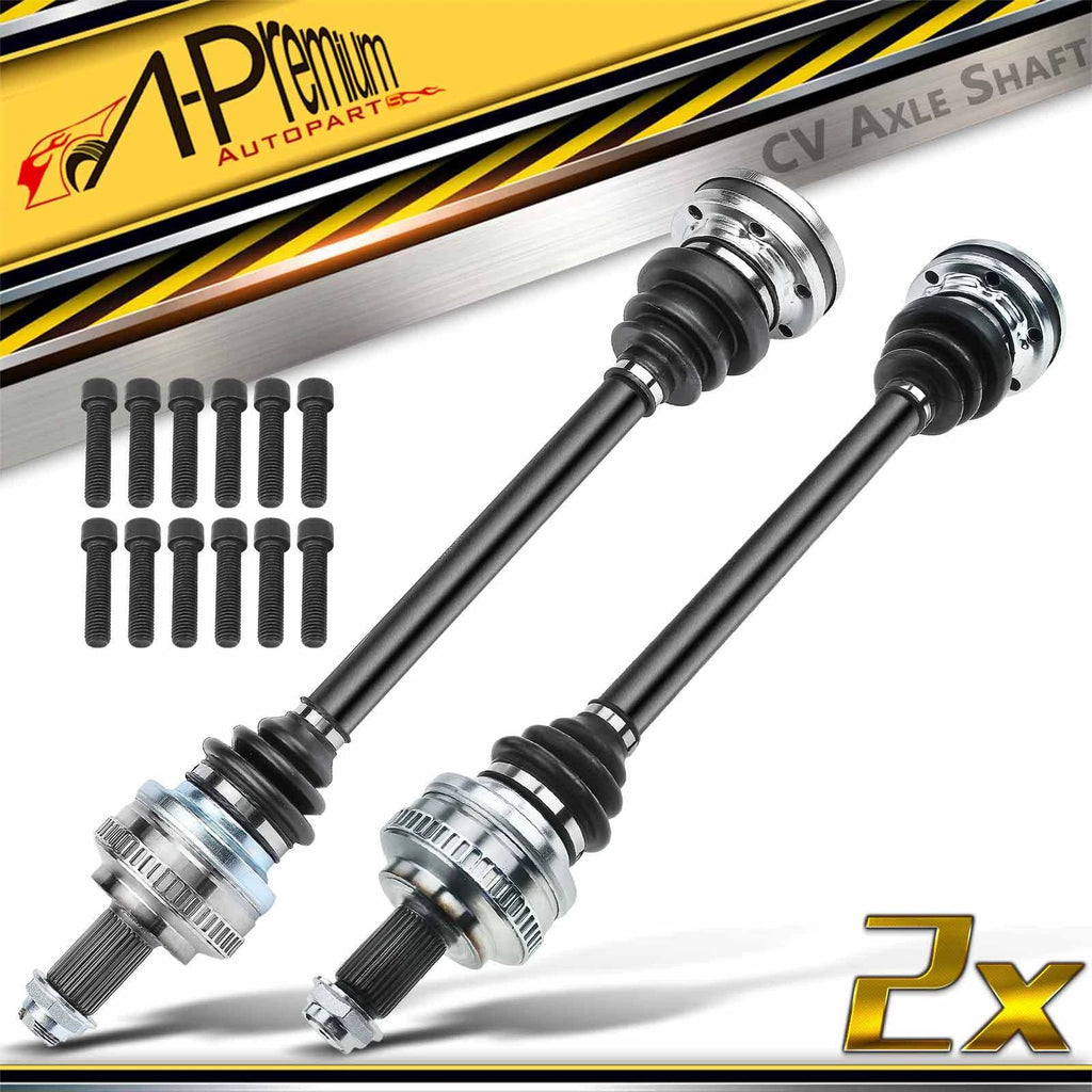 Pair Rear CV Axle Assembly for BMW Z4 E85 E86 (2006–2008) M3 E46 (2001–2006)