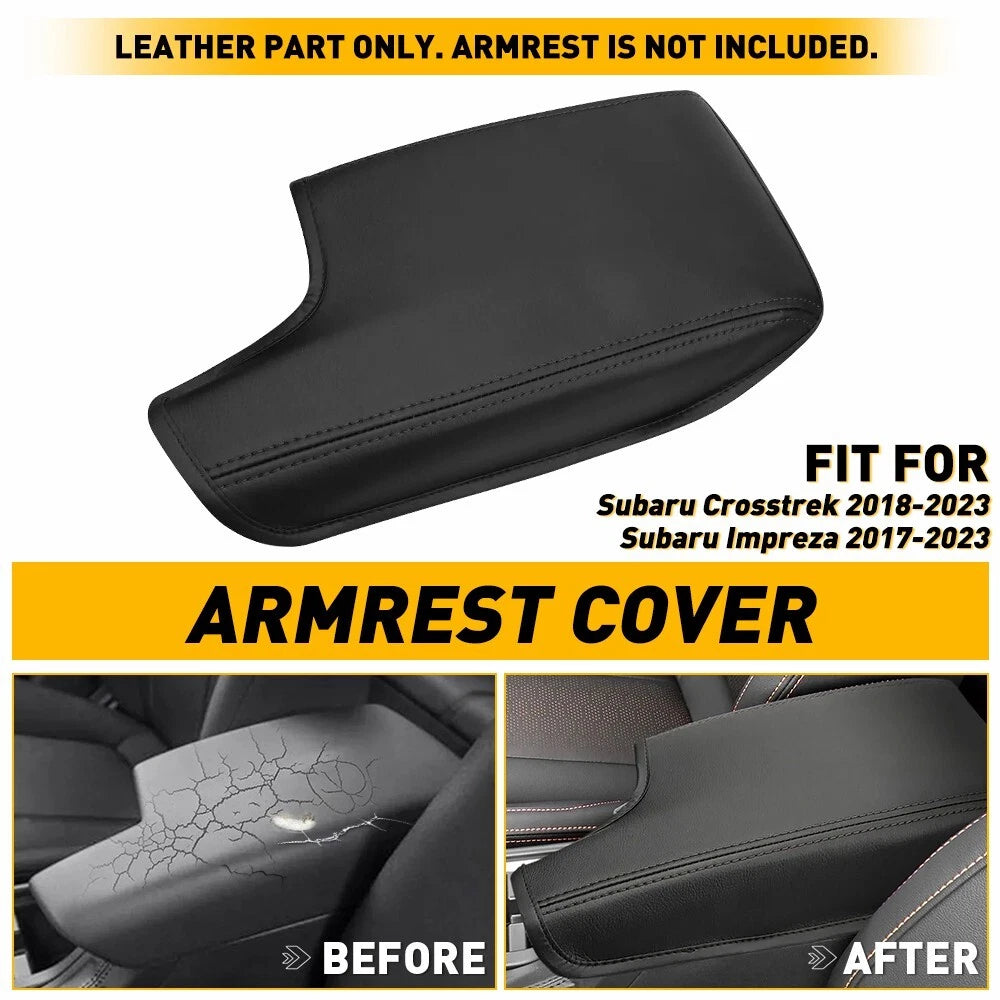 Center Console Armrest Cover for Subaru Crosstrek (2018–2023)