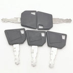 Set of 5 Keys for JCB Bomag Dynapac Terex Vibromax New Holland Volvo Ford