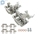 Set of 2 Rear Brake Calipers with Bracket for Ford Fusion Mazda 6 (2006–2013)