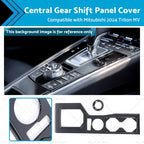 Gear Shift Panel Trim Cover for Mitsubishi Triton MV GSR GLS (2024)
