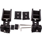 2 Pcs Hood Latch Locking Catch for Jeep Wrangler JK JL (2007–2023) w/Rubber Pads