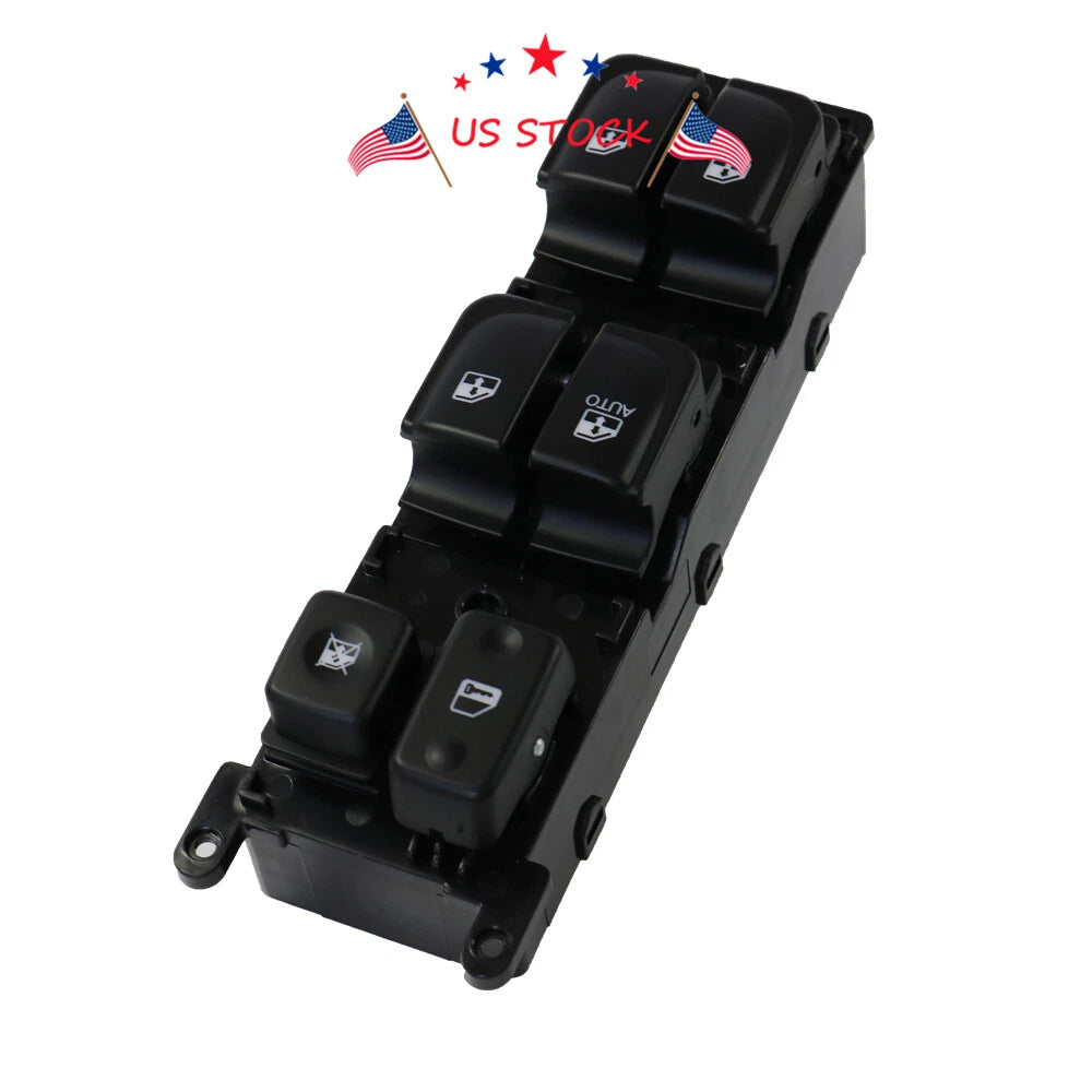 Front Left Master Power Window Switch for Hyundai Sonata (2011-2014)