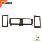 3 x Brown Air Heater Vent Frame Trim for Nissan Navara D21 (1986-1997)