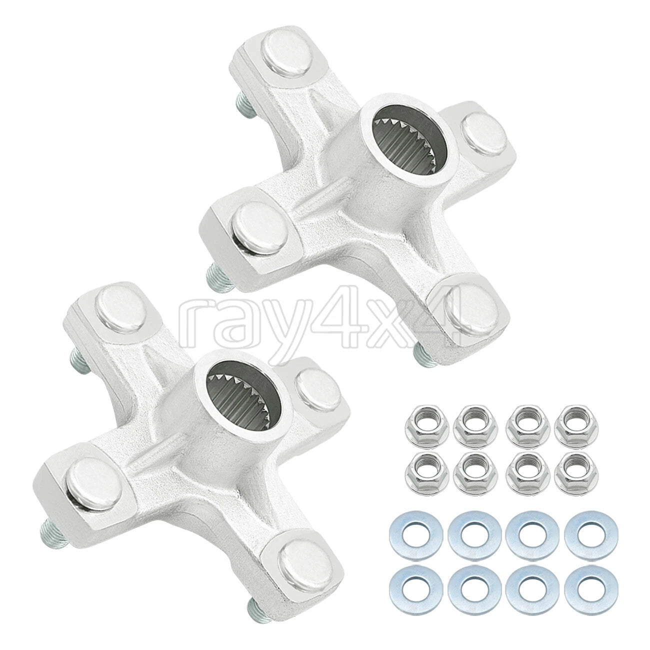 2 Rear Wheel Hub & Nut & Washer for Yamaha Blaster YFS200, Tri-Z 250 YTZ250