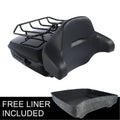 Chopped Trunk Pad Rack for Harley Street Road Glide (1997–2008)