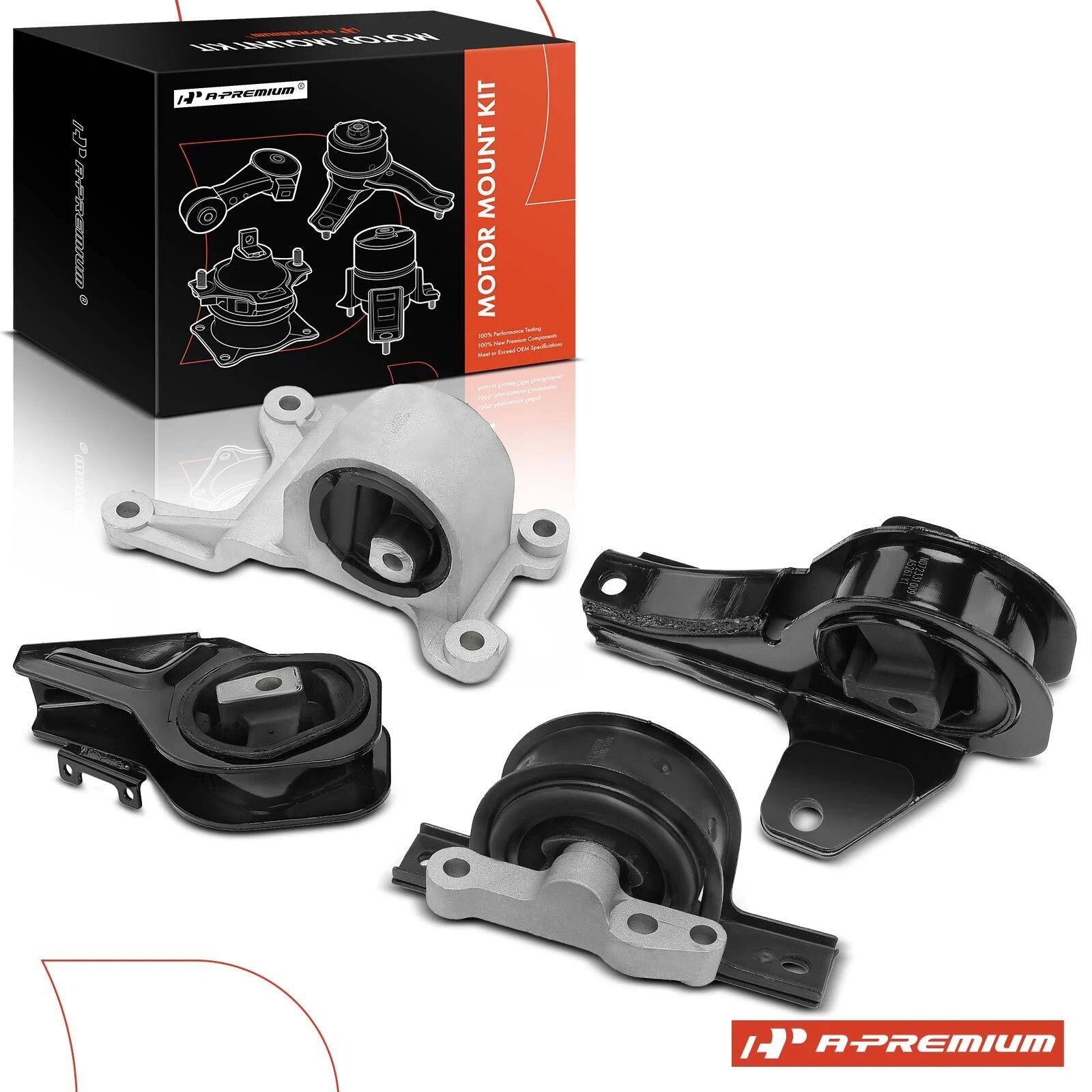 Set of 4 Engine Motor & Transmission Mounts for Chevy Classic 