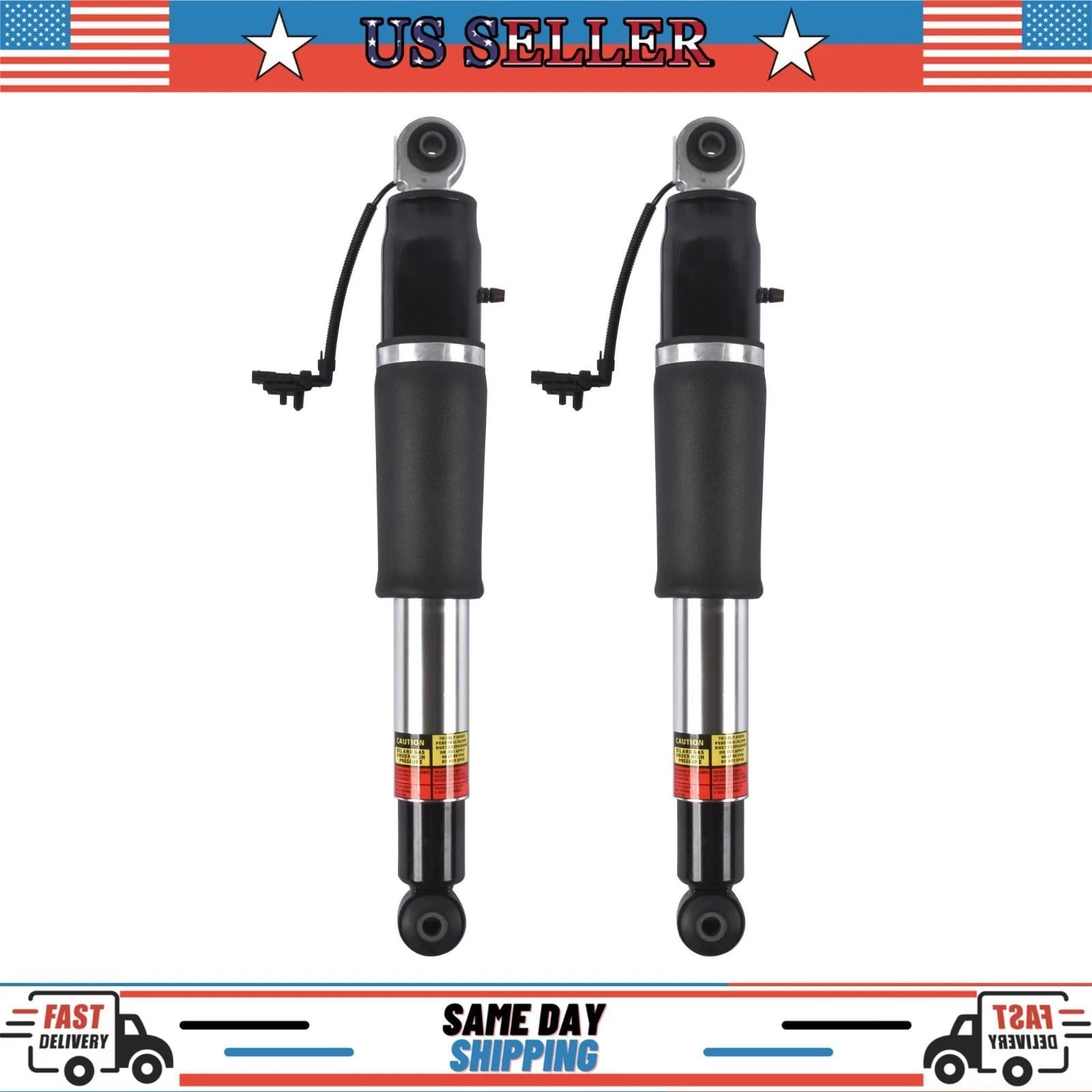 2X Rear Air Shock Absorbers for Cadillac Escalade Chevrolet Tahoe (2015–2019)