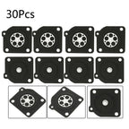30Pcs Carburetor Metering Diaphragm for ZAMA C1U A015010 (Fits )