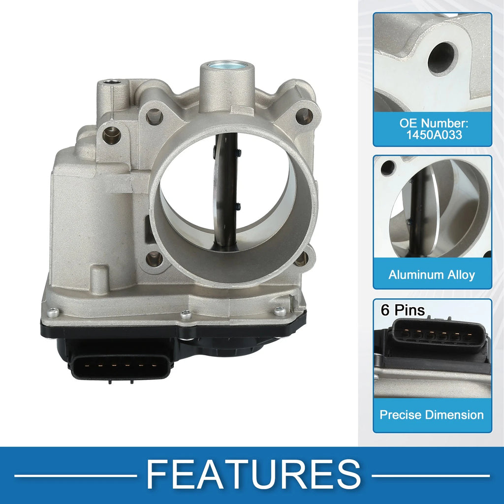 Throttle Body Actuator No.1450A033 for Mitsubishi L200 (2008–2009, 2017–2020)