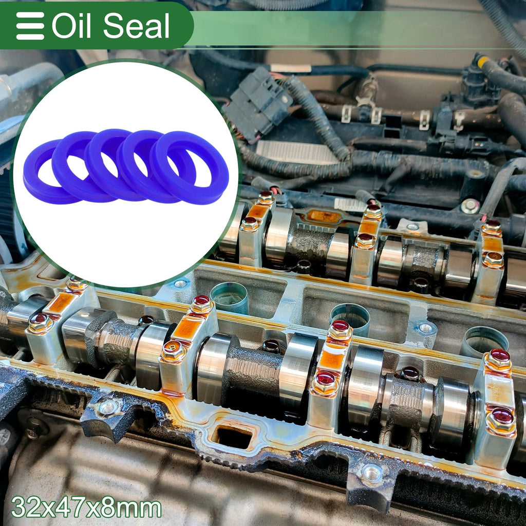 Set of 5 Oil Seal Rotary Shaft Seal 32x47x8mm for Various Models
