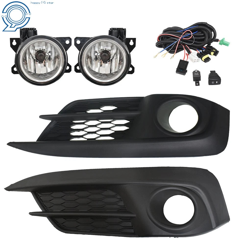 2Pcs Fog Lights with Switch Kit for Honda Civic (2016–2018)