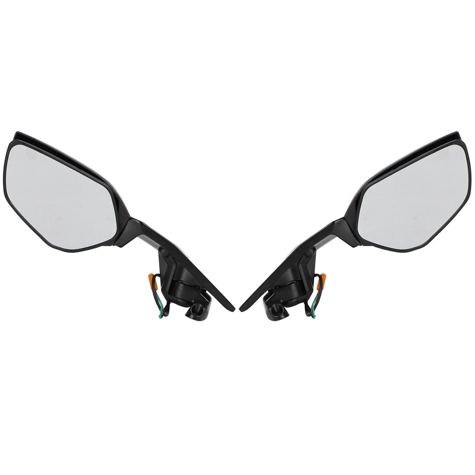 Rearview Side Mirrors w/Turn Signal for Kawasaki ZX-10R ZX-10RR (2016–2020)