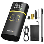 Portable Tire Inflator Air Compressor for Car Motorcycle with Digital Gauge
