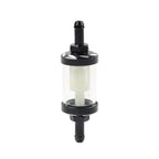 8MM 5/16 Inline Reusable Motorcycle Gas Fuel Filter for Universal Models