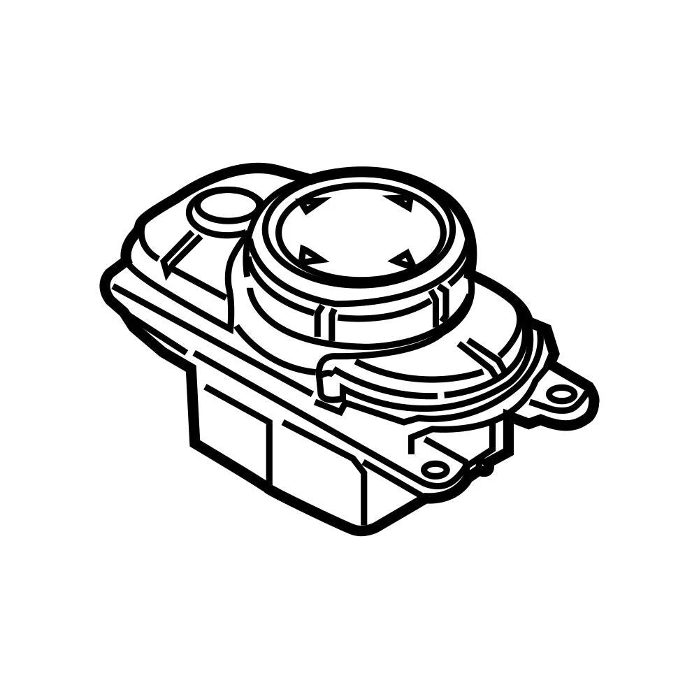 Infotainment Display Control Switch for BMW 530e 530e xDrive 530i (2017–2021)