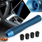 NRG SK-710BL Shift Knob 180mm Blue w/4 Thread Adapters for Universal Fit