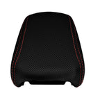 Console Lid Armrest Cover for Jeep Renegade (2015–2020) Red Stitch