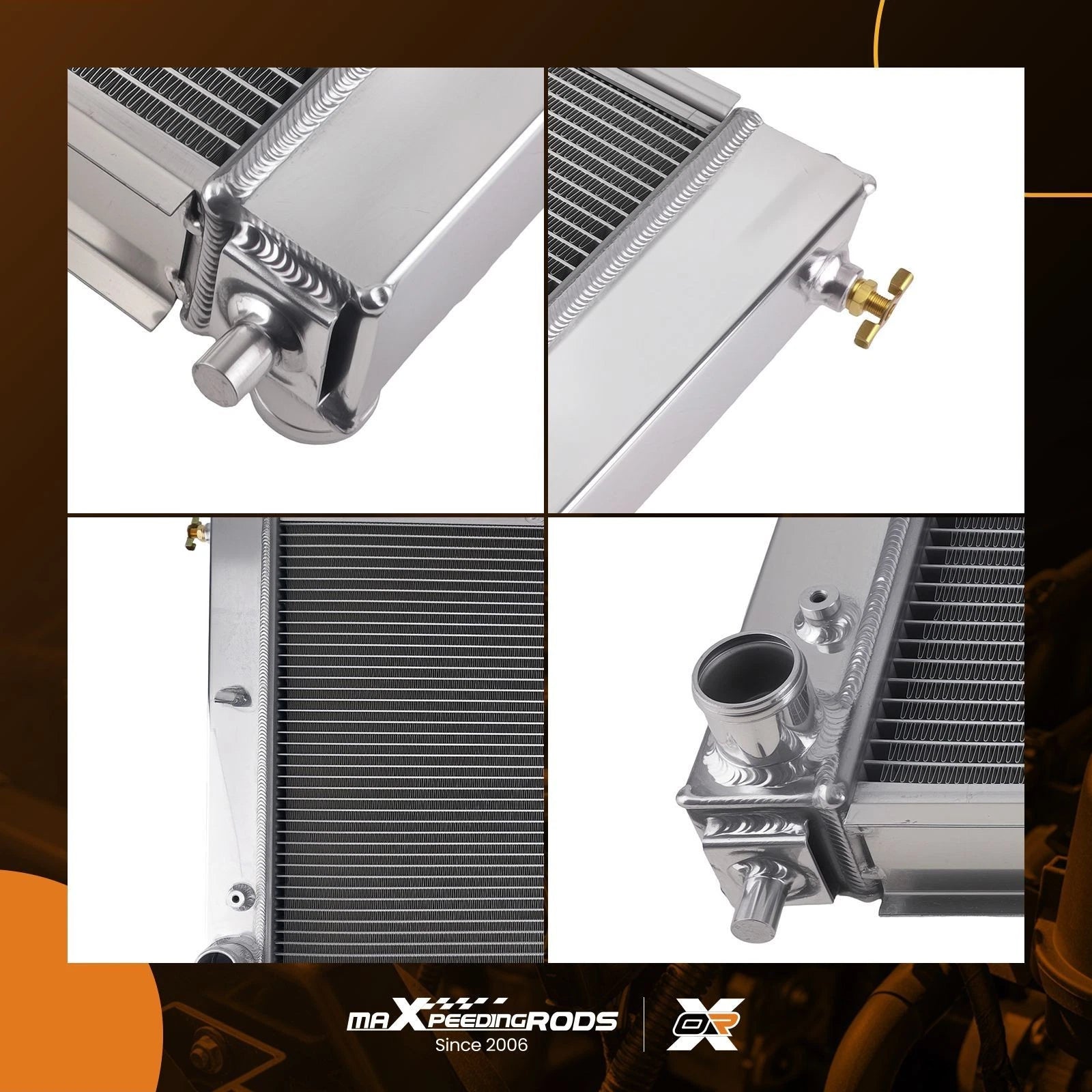 Aluminum Core Radiator for Ford Mustang GT/Cobra (1997-2004)