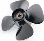 4 Blade Aluminum High Thrust Propeller for Suzuki 25-30HP (10 Tooth)