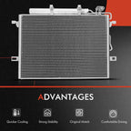 A/C Condenser & Cooling Fan Assembly Kit for Mercedes-Benz E320 (1995–2002)