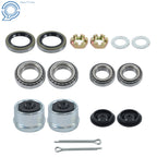 Set of 2 Trailer Bearing Kits for 3500 Lbs Axles (1-3/8" to 1-1/16")