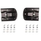 Pair Rear Leaf Spring Hanger Shackle Bracket Kit for Chevy Silverado GMC Sierra