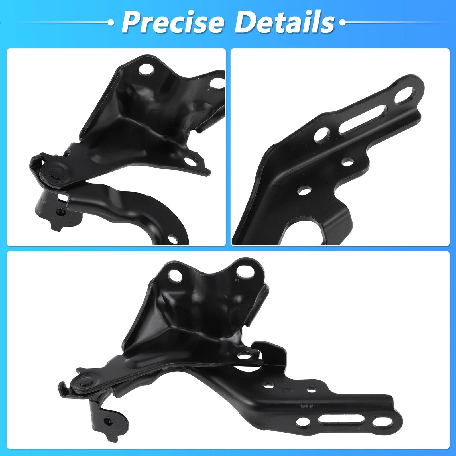 Set of 2 Front Hood Hinges for Lexus IS250 IS350 (2006–2015) 5341053020/5342053020