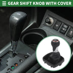 6-Speed Gear Shift Knob with Cover for Audi A3 (2013–2020) Matte Red Black
