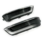 Front Driving Fog Light Lamp Bezels Covers Left Right for Chevy Impala (2014–2019)