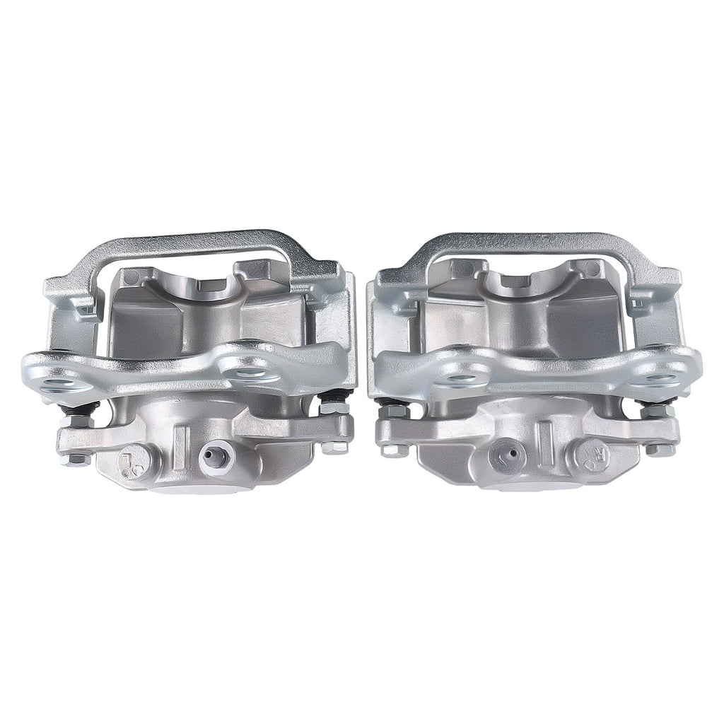 Rear Brake Rotors and Calipers with Pads for Chevy Silverado 1500 (2014–2018)