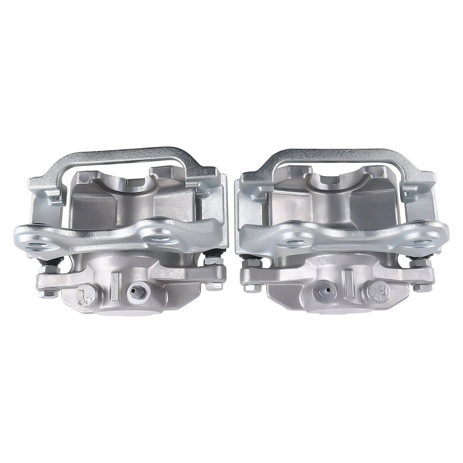 Rear Brake Rotors and Calipers with Pads for Chevy Silverado 1500 (2014–2018)