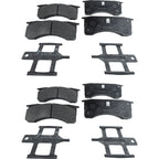 Set of 4 Brake Pads for Chevy Silverado 4500 HD 5500 6500