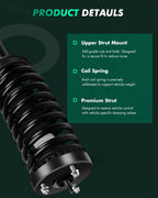 Set of 4 Front Struts Rear Shocks for Dodge Charger Magnum Chrysler 300 (2005–2010)