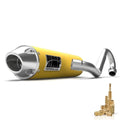HMF Performance Full Exhaust for KFX400 (2003–Present) - Yellow, Jet Kit