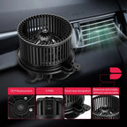 HVAC Heater Blower Motor w/ Fan Cage for Jeep Cherokee Wrangler (1997–2001) 4886150AA