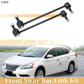 2pcs Front Stabilizer Sway Bar Link for Nissan Sentra (2007–2012) No.K750096