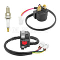 Start Stop Switch Starter Solenoid Relay Spark Kit for Yamaha Warrior 350 (2000–2004)