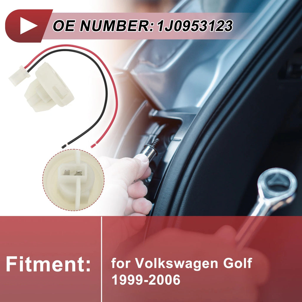 Set of 1 Turn Signal Light Socket Wiring for Volkswagen Golf (1999–2006) No. 1J0953123