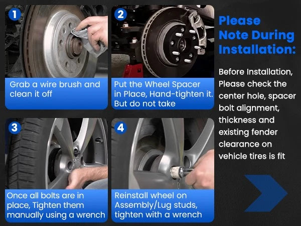 2" Hub Centric Wheel Spacers for 2019–2024 Ram 1500 (14x1.5, 6-Lug)