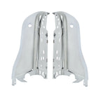 Set of 2 Rear Bumper Ends with Sensor Holes Chrome for Ford Ranger (2019–2023)