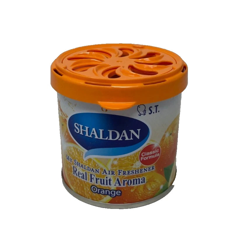 My Shaldan Orange Gel Air Freshener for Home Car Office (2.8oz)