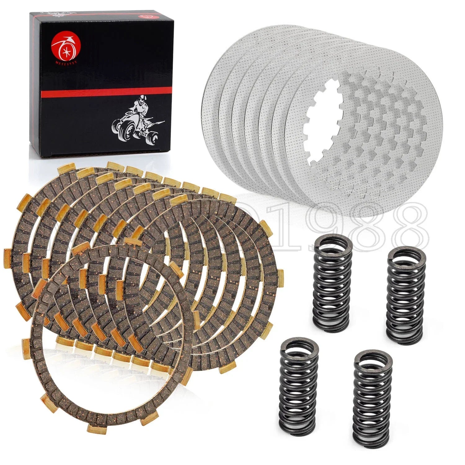 Clutch Plates Kit & Spring Gasket for HONDA Shadow 750