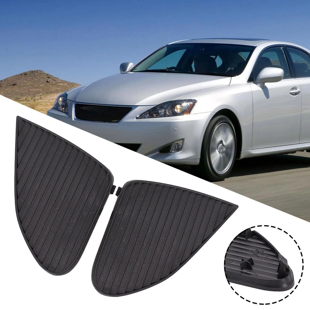 Fog Light Covers for - Left & Right Trim, Black