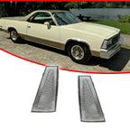 Clear Front Signal Lamp Housings for Chevy El Camino & Malibu (1980–1981)