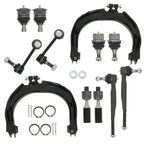 Set of 12 Control Arm Tie Rod Ball Joints for Chevrolet Trailblazer (2004–2007)