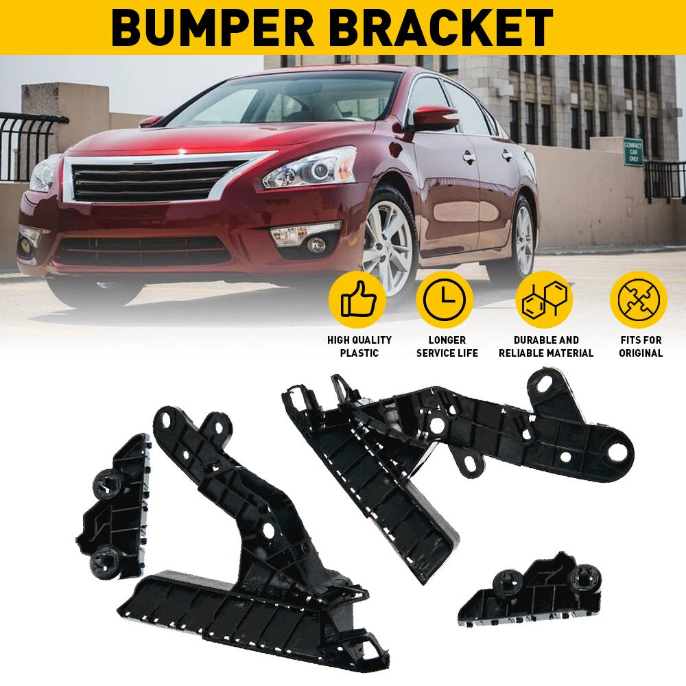 Set of 4 Bumper Brackets for Nissan Altima (2013-2015)