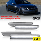 Set of 2 LED Side Marker Lights for Acura TL (2004–2008)