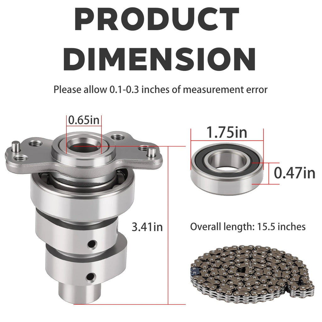 Camshaft & Timing Chain Bearing for Yamaha Raptor 700 700R YFM700 (2009–2024)